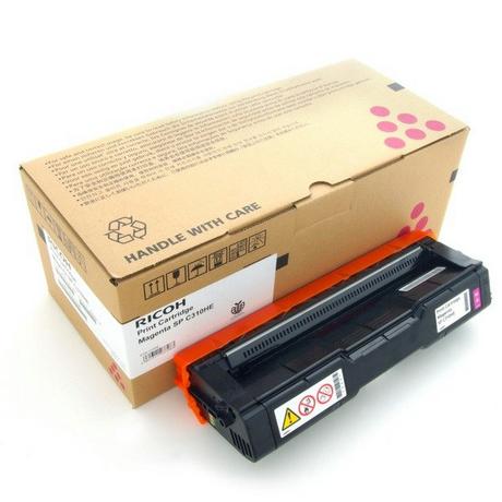 RICOH  SP C310HE cartuccia toner 1 pz Originale Magenta 