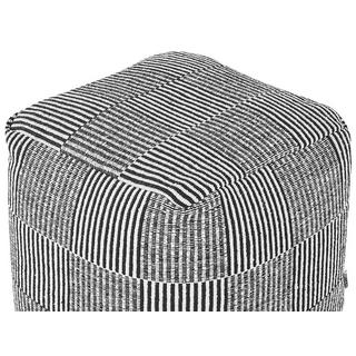 Beliani Pouf en Coton Moderne PANDRAN  