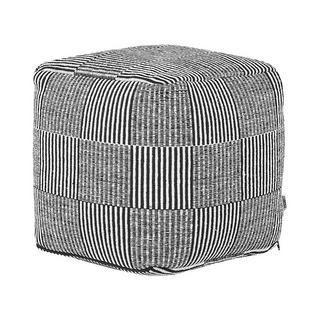 Beliani Pouf en Coton Moderne PANDRAN  