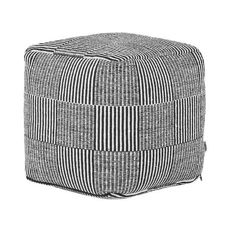 Beliani Pouf en Cotone Moderno PANDRAN  