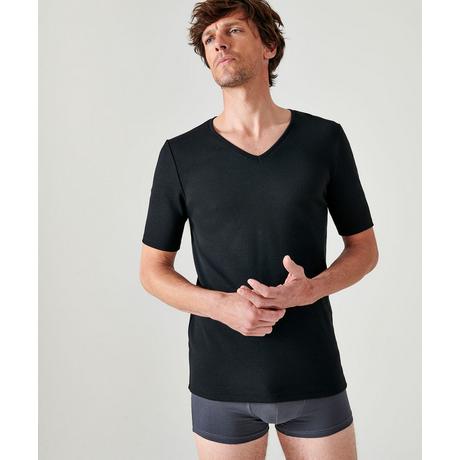 Damart  t-shirt con scoo a v thermoacty 