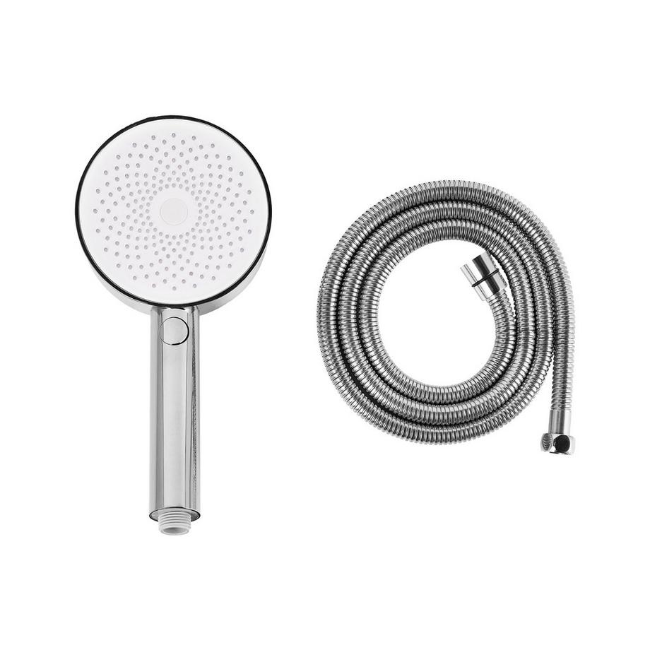 Beliani Kit doccia con soffione e flessibile en ABS (materiale sintetico resistente) Classico UYUCA  