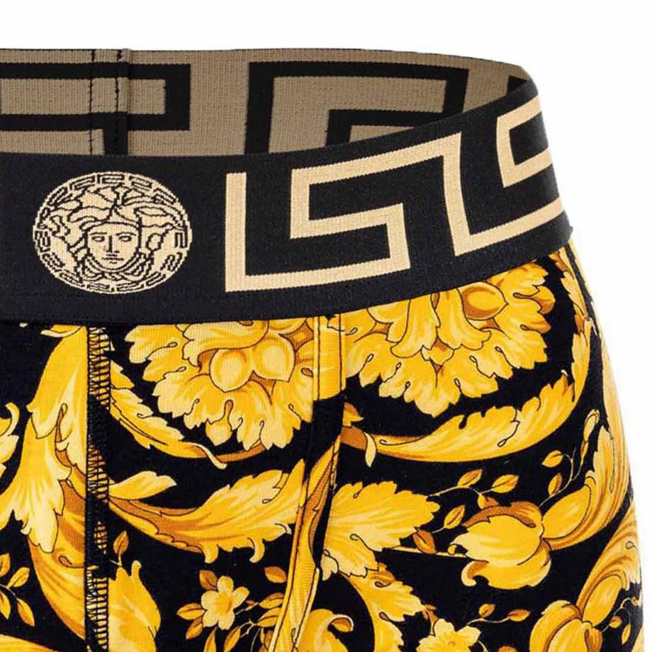 VERSACE Barocco All Over Short Trunk Stretch Organic Jersey Boxershort  
