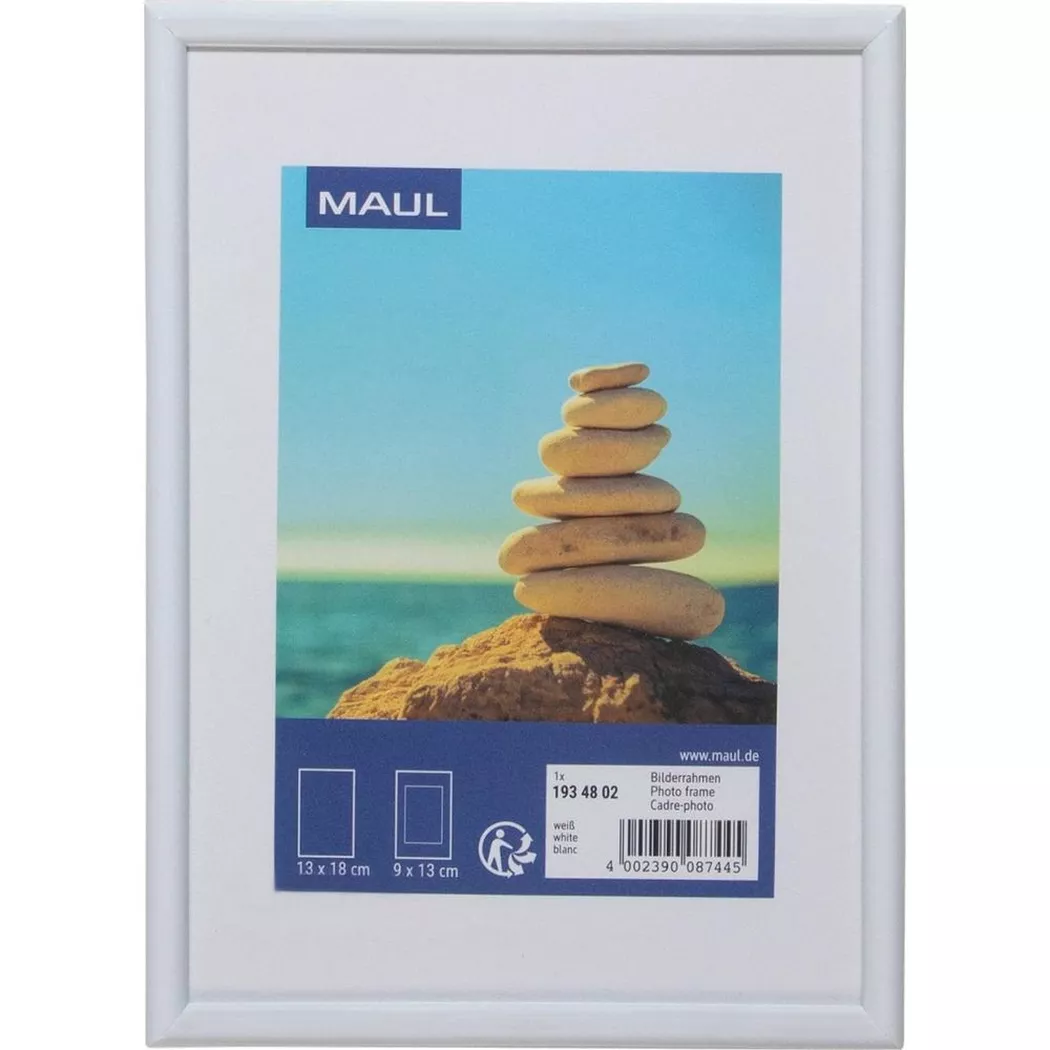 MAUL Bilderrahmen MAULart 13x18 weiß