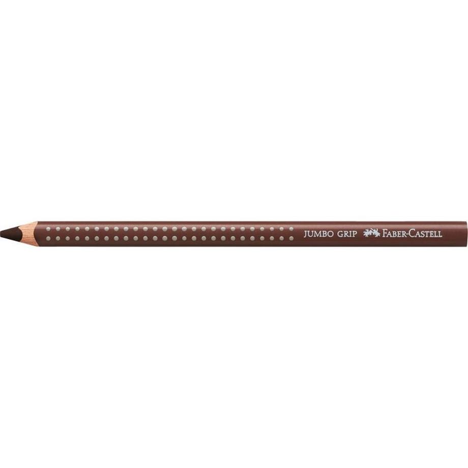 FABER CASTELL FABER-CASTELL Farbstifte Jumbo Grip 110976 van Dyck braun  