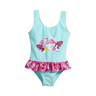 Playshoes  maillot de bain 1 pièce avec protection uv fille flamingo 