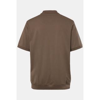 JP1880  Maglia polo basic in piqué con taglio speciale per l'addome, taglie disponibili dalla XXL alla 10XL 