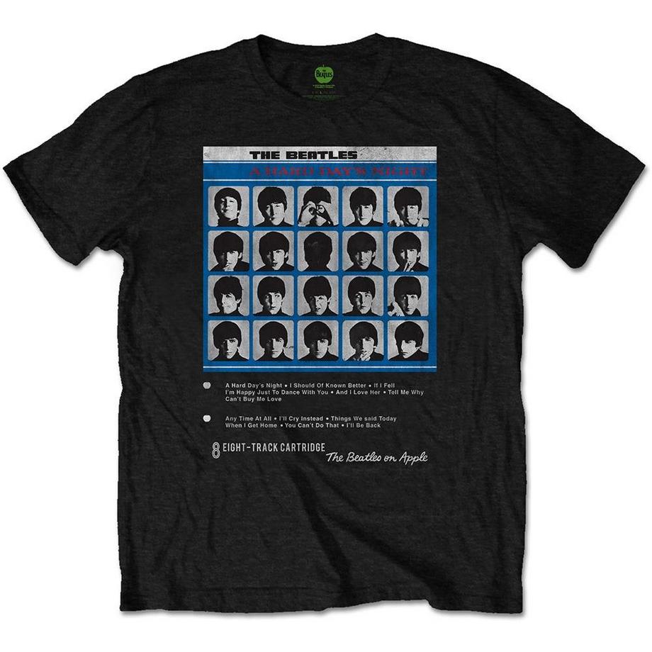 The Beatles Hard Days Night 8 Track T-Shirt  