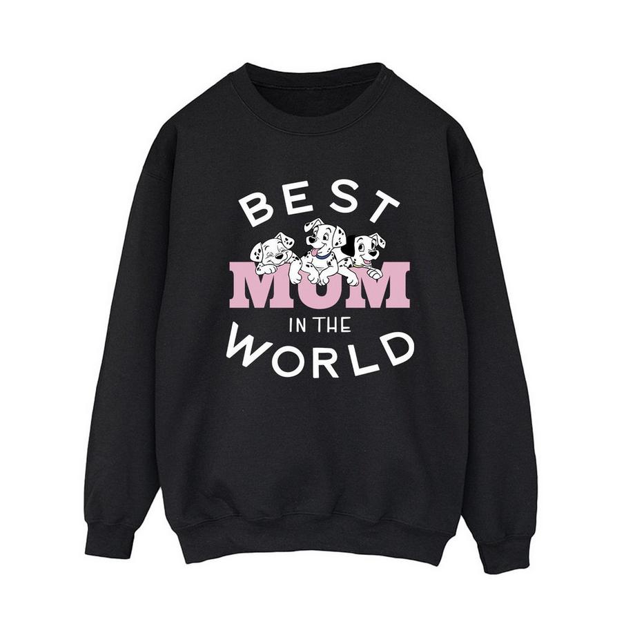 101 Dalmatians Best Mum In The World Sweatshirt