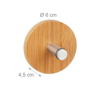 B2X Set di 4 ganci adesivi per asciugamani  