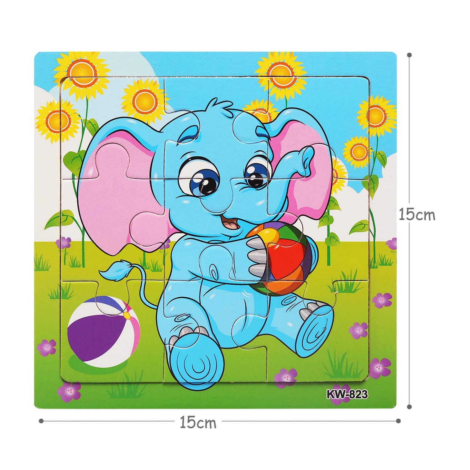 Activity-board  Holzpuzzle für Kinder, Tier Holzpuzzle Lernspielzeug für Baby 