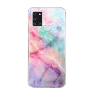 Cover-Discount  Galaxy A21s - Softes Silikon Gummi Case Marmor 