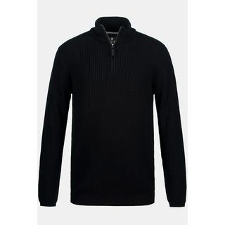 JP1880  Maglione polo da sci con collo alto e zip 