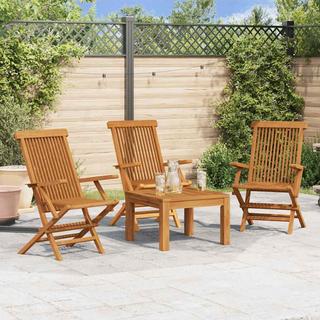 VidaXL Gartenstuhl teak  