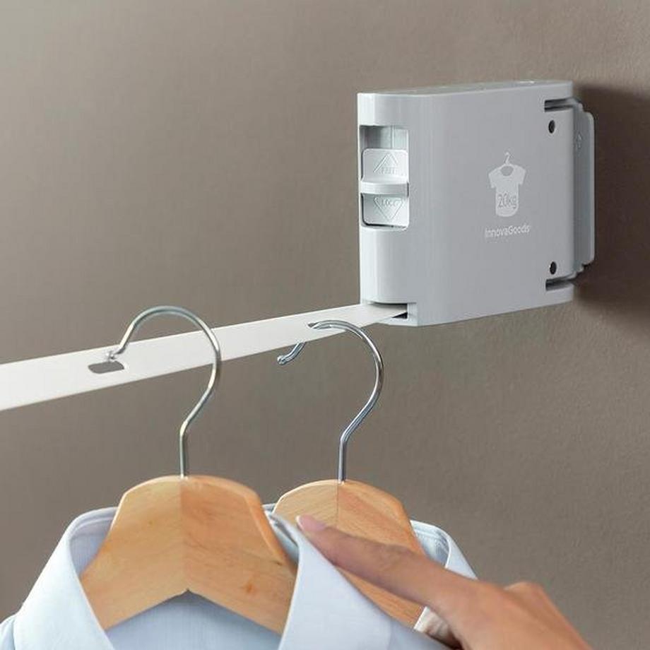 InnovaGoods  Ausziehbare Wäscheleine - 4 m 