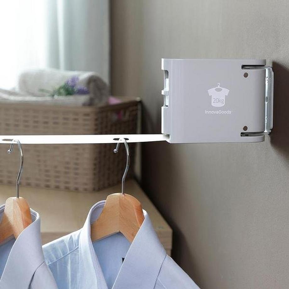 InnovaGoods  Ausziehbare Wäscheleine - 4 m 