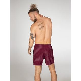 PROTEST Sharif Gestreifte Strandshorts  