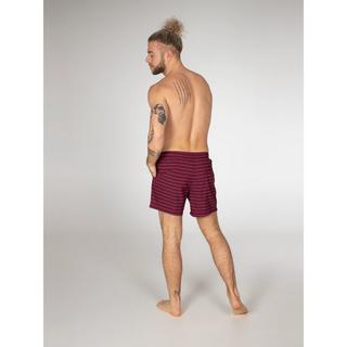 PROTEST Sharif Gestreifte Strandshorts  