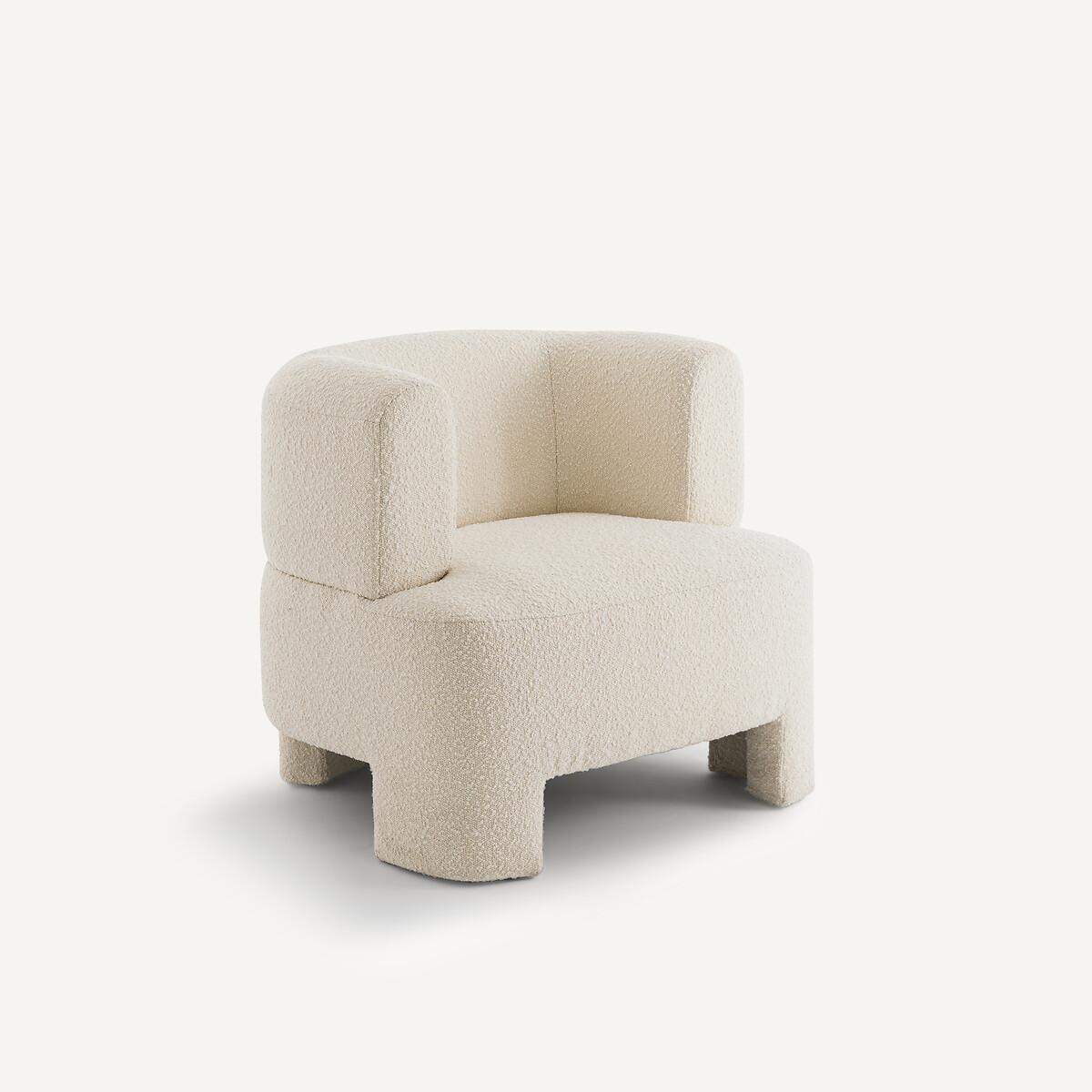 AM.PM Fauteuil petit modèle tissu bouclette  