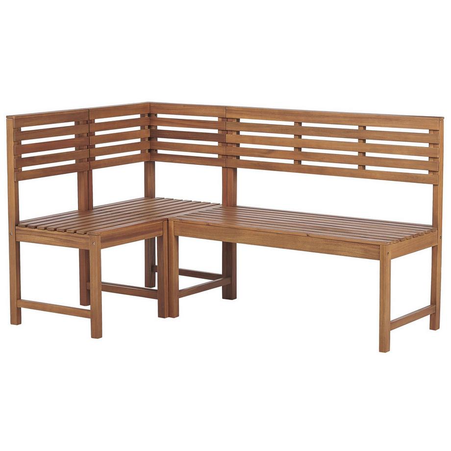 Beliani Set da pranzo da giardino en Legno d'acacia Scandinavo TREIA  