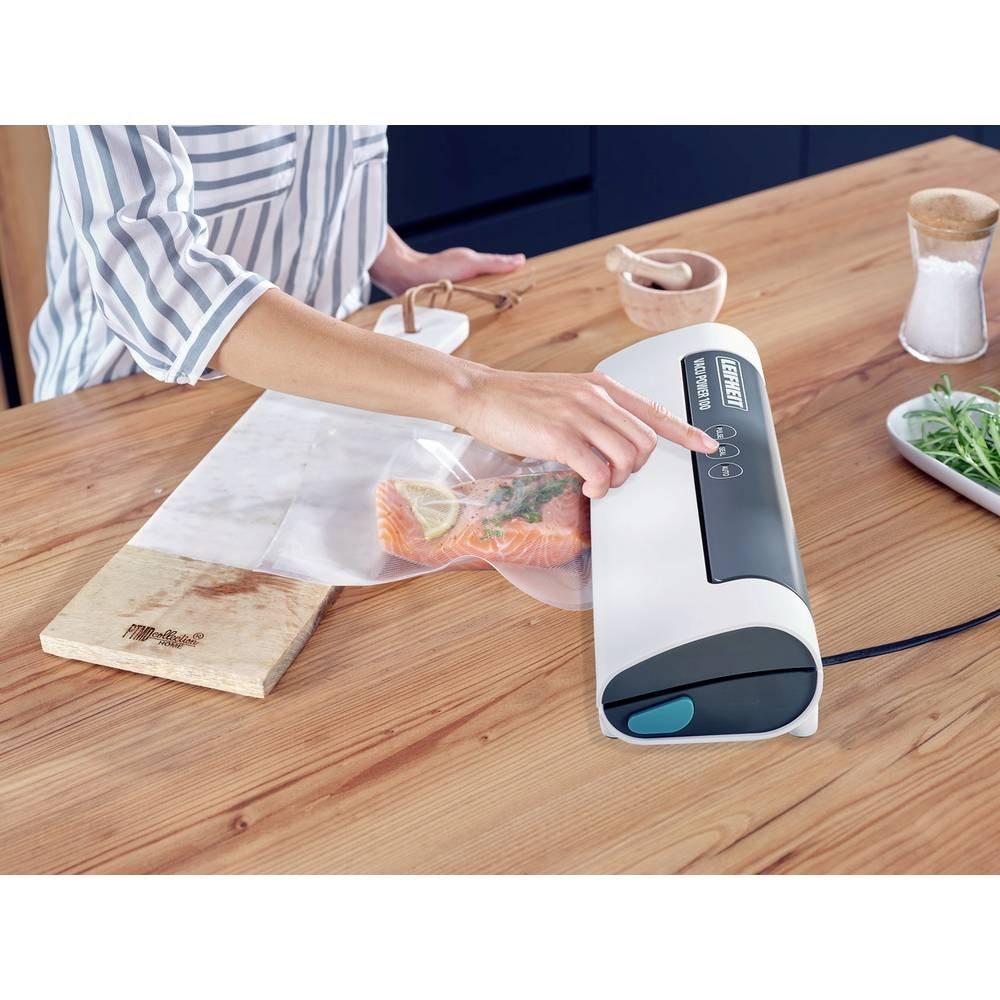 LEIFHEIT Leifheit Vacu Power 100 appareil à emballage sous vide 500 mbar Noir, Turquoise, Blanc  