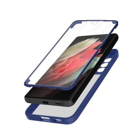 Avizar  Cover 360° Samsung Galaxy S21 Ultra Blu 