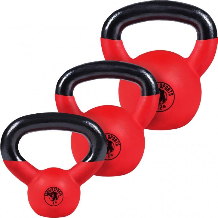 Gorilla Sports  Kettlebell Neopren 