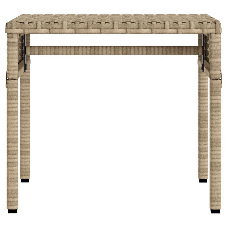 VidaXL Chaise longue rotin synthétique  