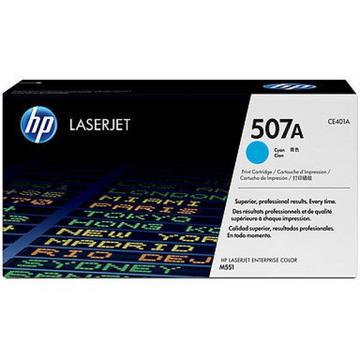 HP Toner-Modul 507A cyan CE401A LJ Enterprise 500 Col. 6000 S.