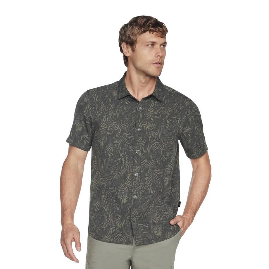 Go Walk Air Camicia Stampato Maniche Corte