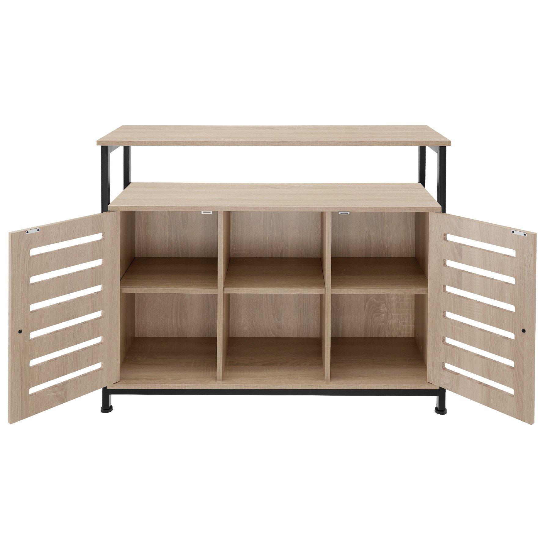 Tectake Sideboard Warrington 100x37x82cm  