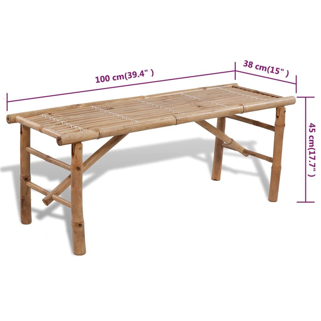 VidaXL tavolo con panchine da esterno Legno  