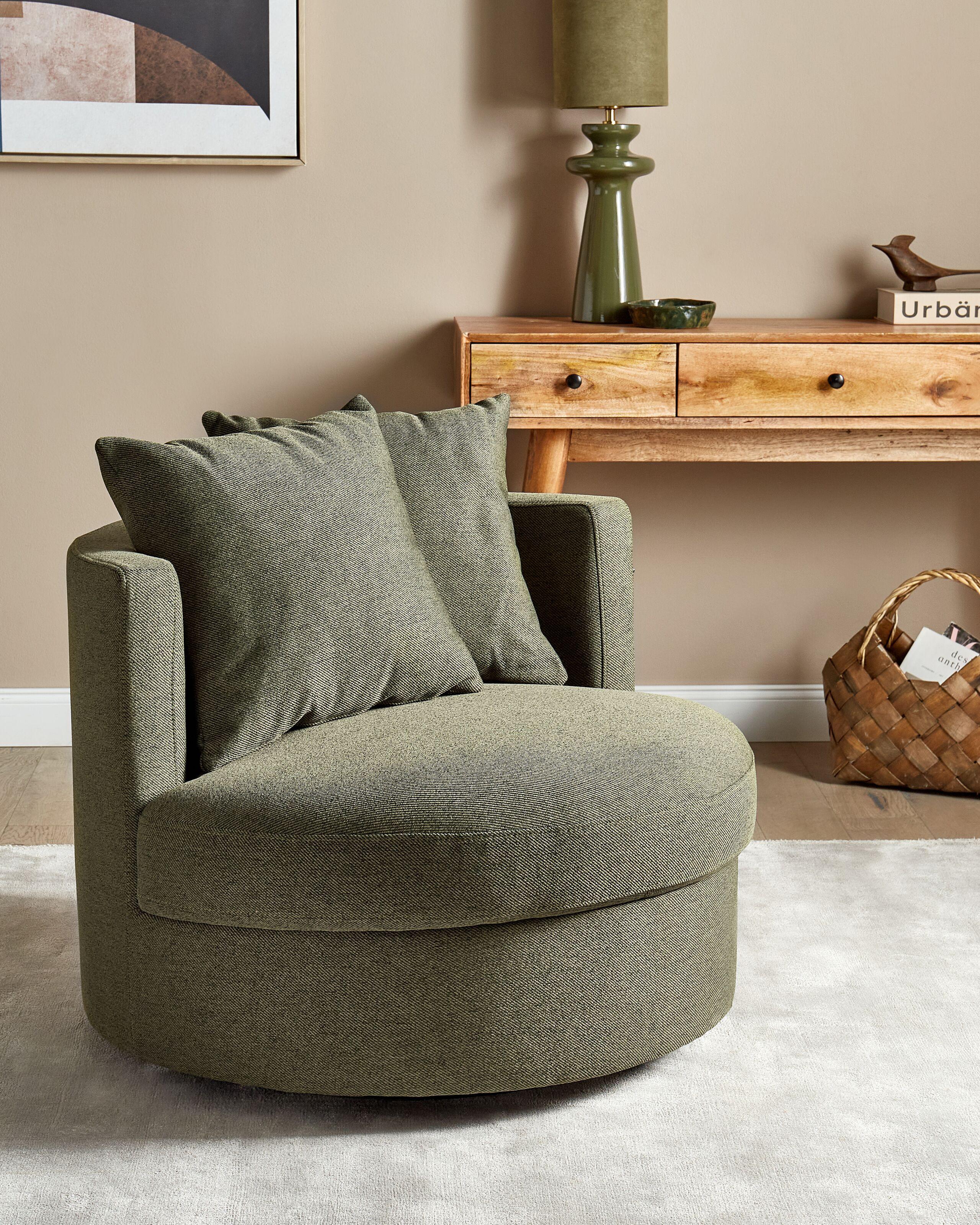 Beliani Fauteuil en Polyester Moderne DALBY  