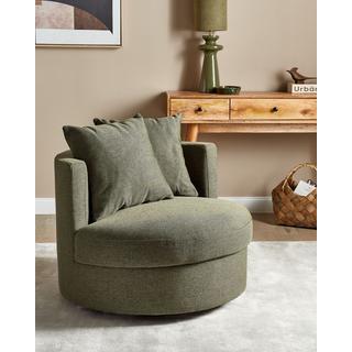 Beliani Fauteuil en Polyester Moderne DALBY  