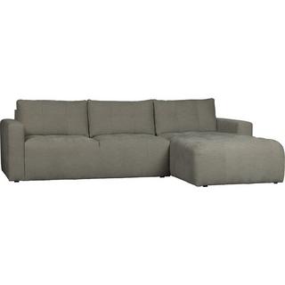 mutoni Ecksofa Bar rechts Webstoff Warm Grey 280x170  