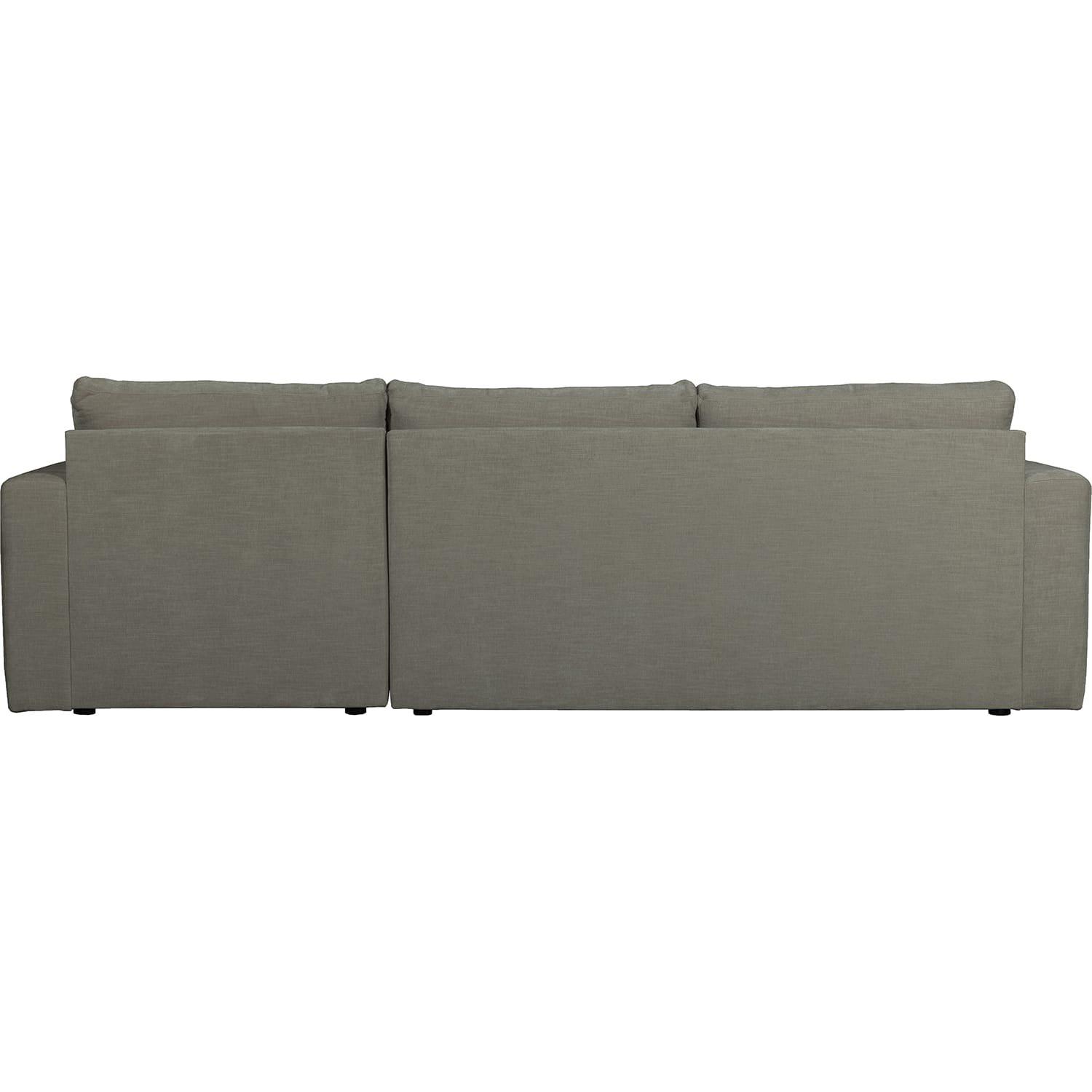 mutoni Ecksofa Bar rechts Webstoff Warm Grey 280x170  