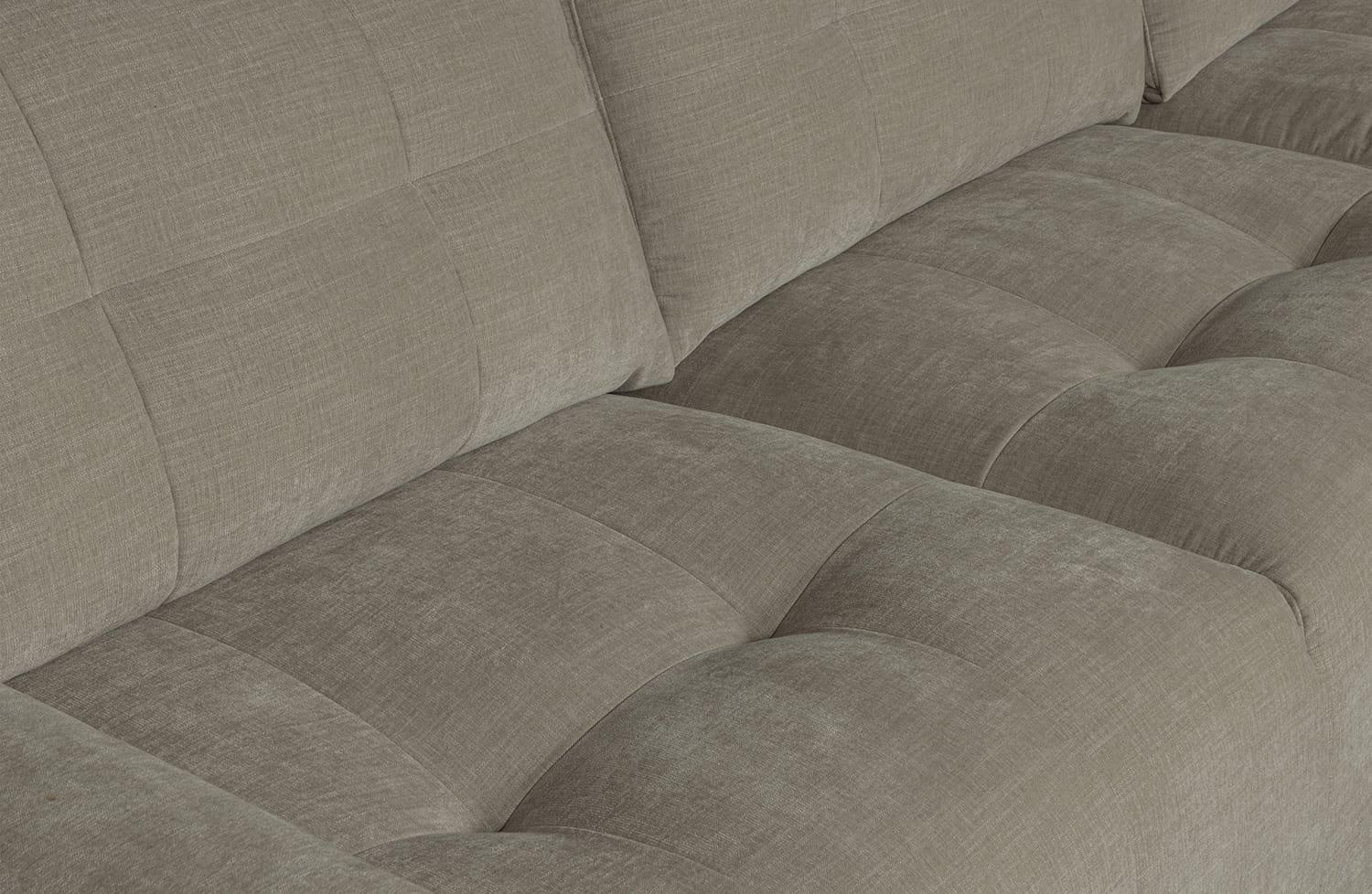 mutoni Ecksofa Bar rechts Webstoff Warm Grey 280x170  