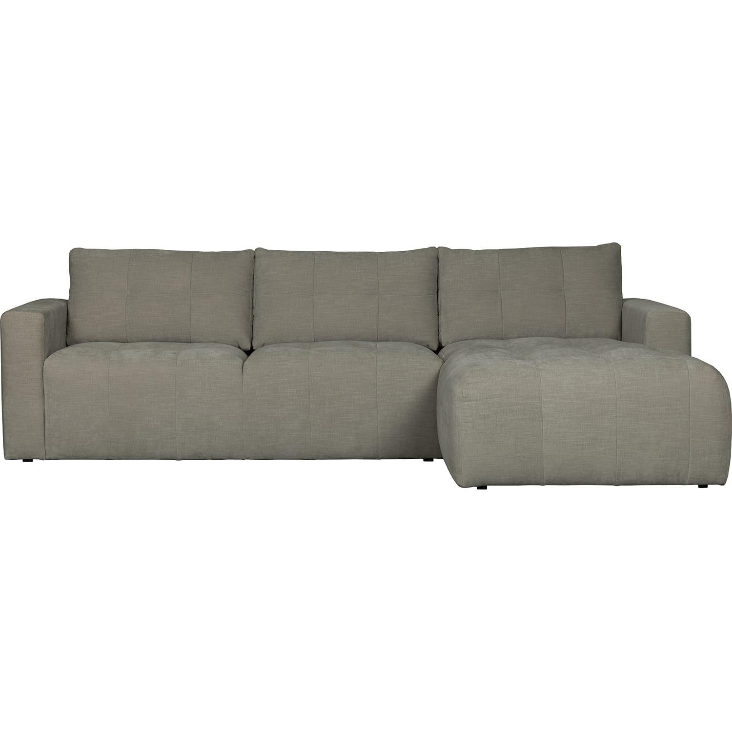 mutoni Ecksofa Bar rechts Webstoff Warm Grey 280x170  