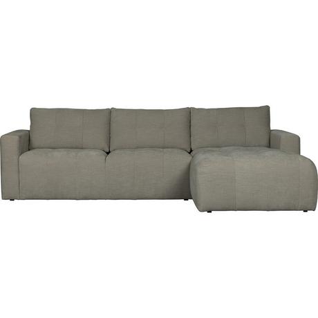 mutoni Ecksofa Bar rechts Webstoff Warm Grey 280x170  