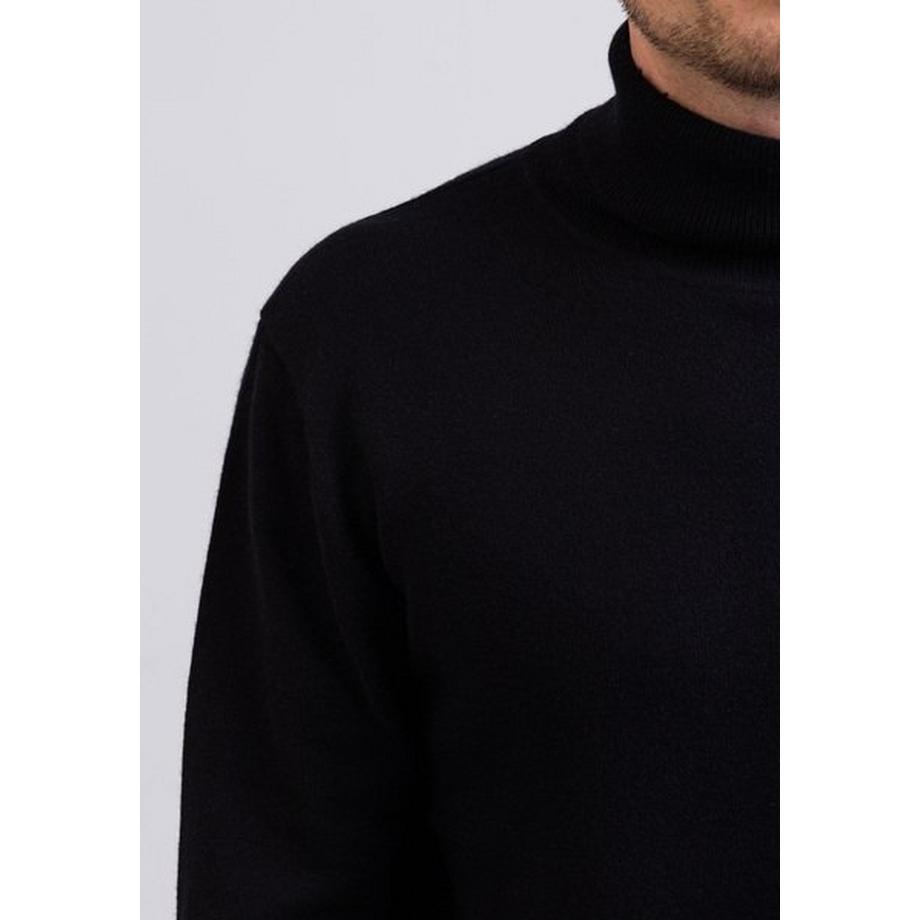 CASH-MERE.CH Pull Col Roulé Cachemire  