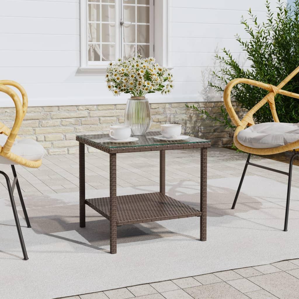 VidaXL Beistelltisch poly-rattan  