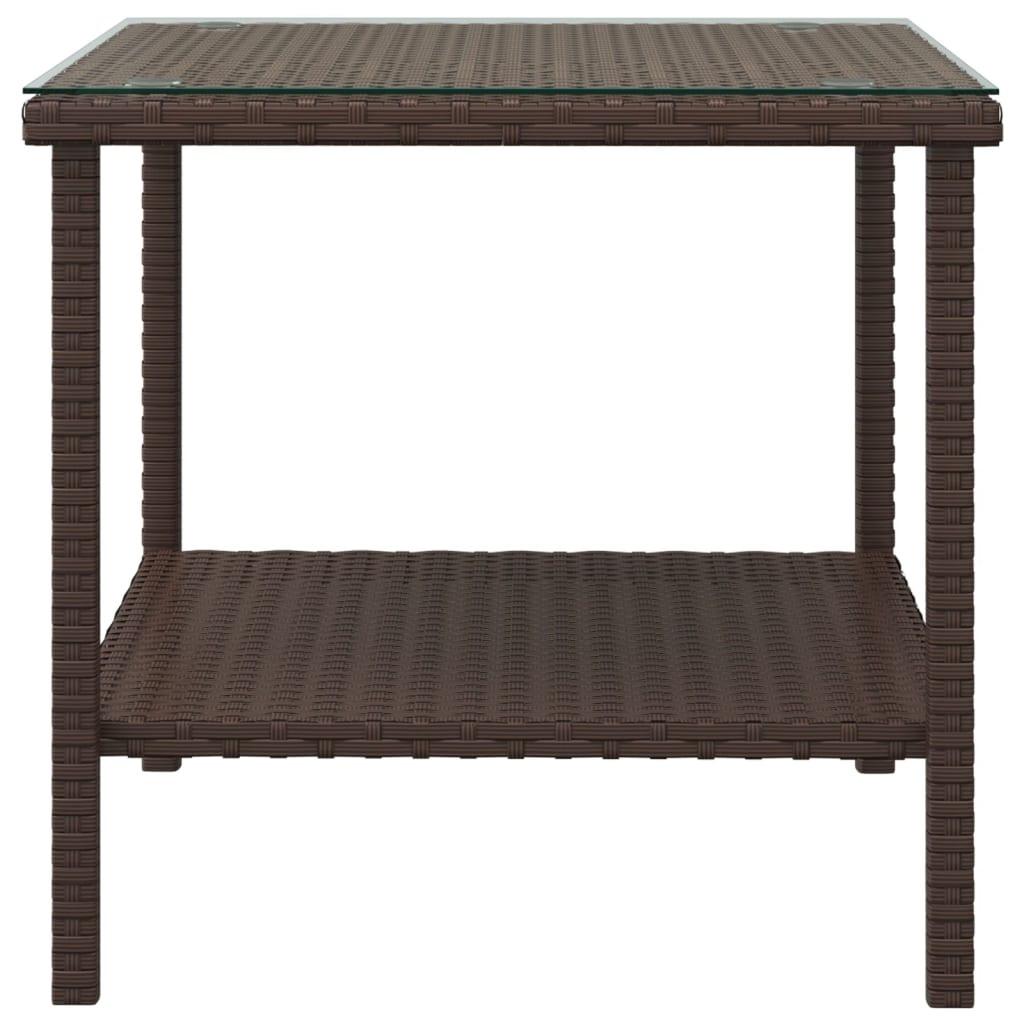 VidaXL Beistelltisch poly-rattan  