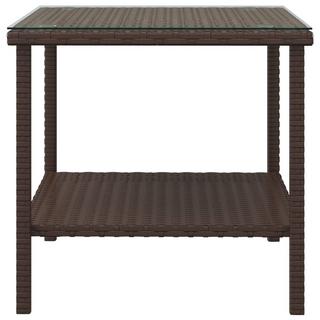 VidaXL Beistelltisch poly-rattan  