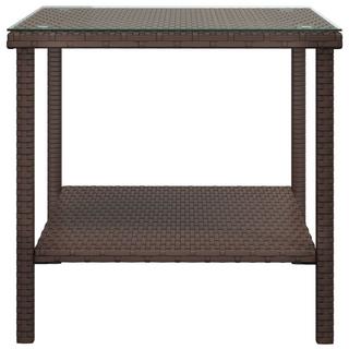 VidaXL Beistelltisch poly-rattan  