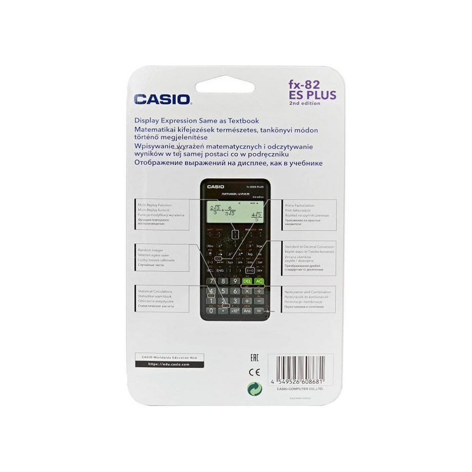 CASIO Calculatrice scientifique  FX-82ESPLUS-2-CH  