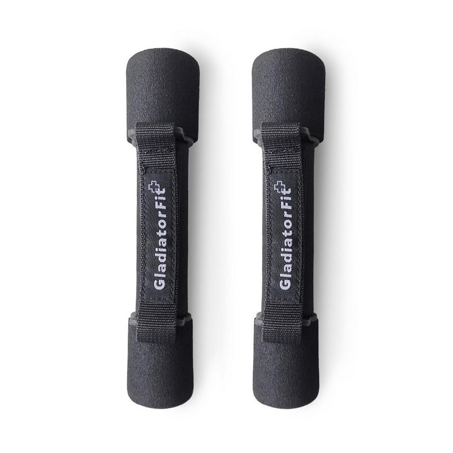 JustFit  Haltères de cardio fitness en mousse 0.5kg (lot de 2) 