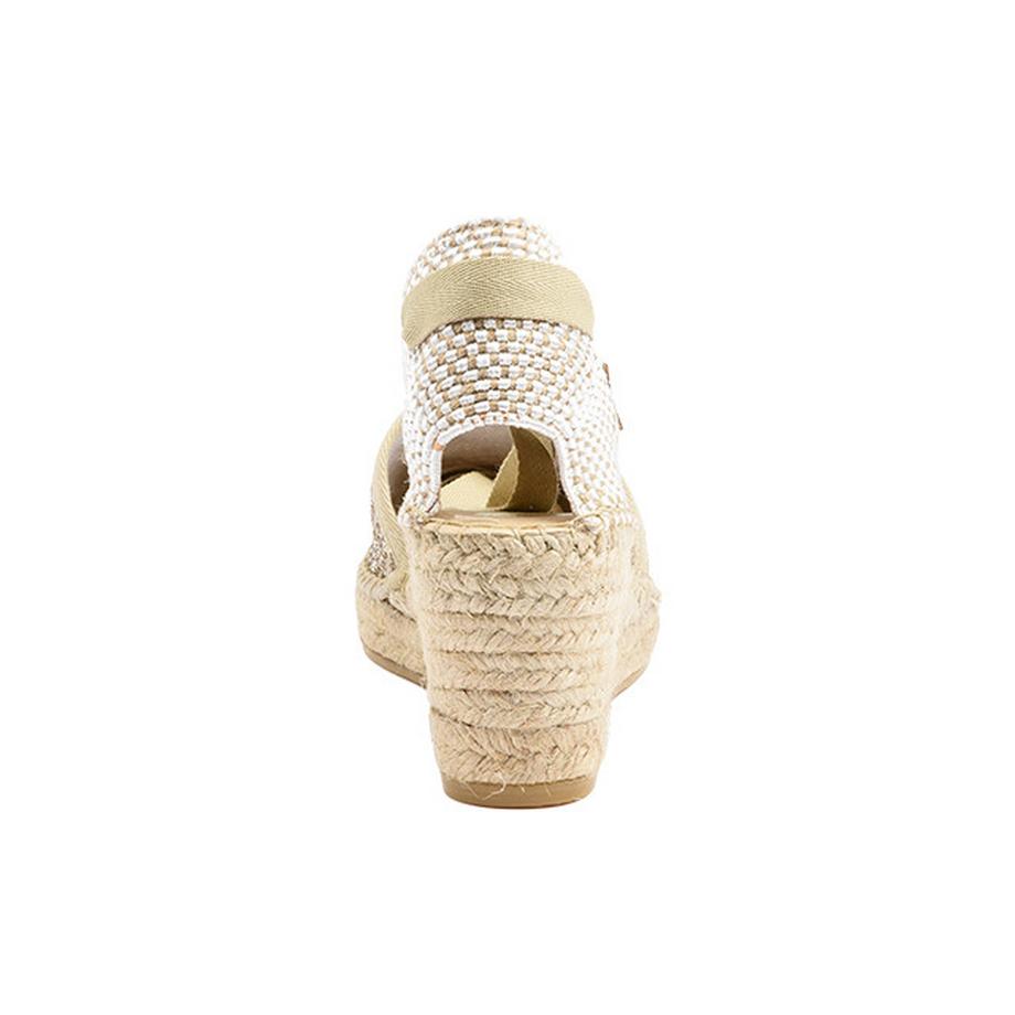 Vidorreta Clavel Glitter Espadrille Sandales Compensées  