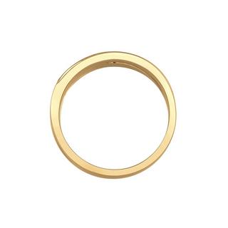 Elli  Bague Bandring Wickelring Kristalle 925 Silber 