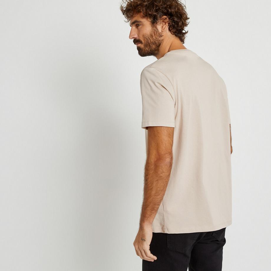 La Redoute Collections Rundhals Kurzarm T-Shirt  