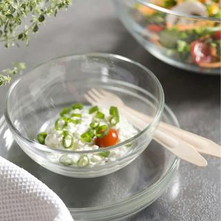 LEONARDO Frühstücks- & Dessertteller Cucina Ø 18 cm, Transparent  